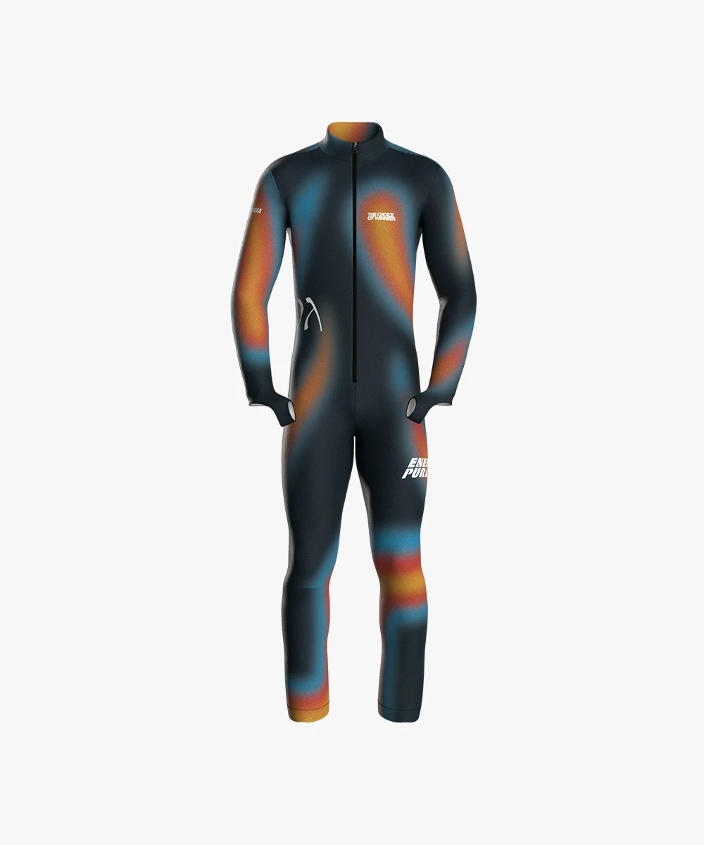 Energiapura Lava versenyruha, Speed (junior) síruha (Black/Orange)