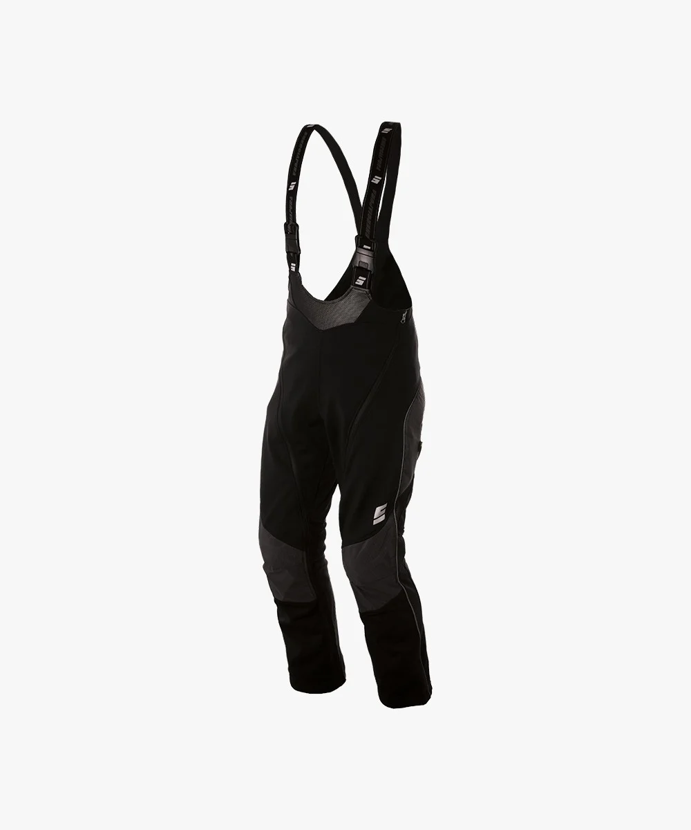 Energiapura Valloire kantáros bemelegítő nadrág protektorral síruha (Black)