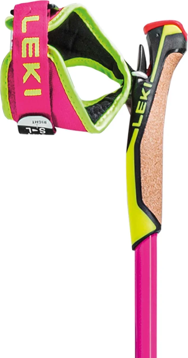 Leki HRC max, neonpink-neonyellow-carbon structure sífutó felszerelés (neonpink-neonyellow-carbon structure), 2. nézet