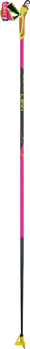 Leki HRC max FRT, neonpink-neonyellow-carbon structure sífutó felszerelés (neonpink-neonyellow-carbon structure)