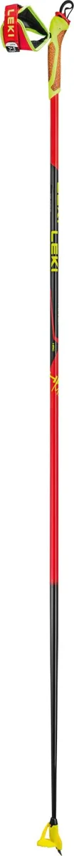 Leki HRC max FRT, bright red-neonyellow-carbon structure sífutó felszerelés (bright red-neonyellow-carbon structure)