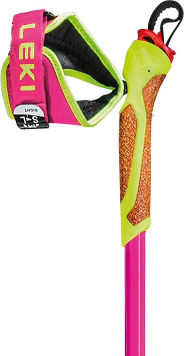 Leki HRC max FRT, neonpink-neonyellow-carbon structure sífutó felszerelés (neonpink-neonyellow-carbon structure), 2. nézet