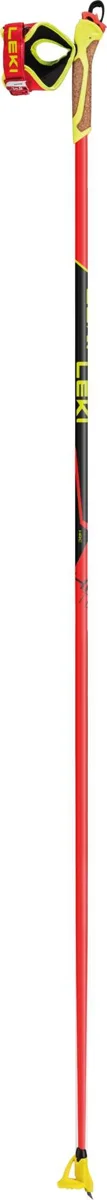Leki HRC team, bright red-neonyellow-black sífutó felszerelés (bright red-neonyellow-black)