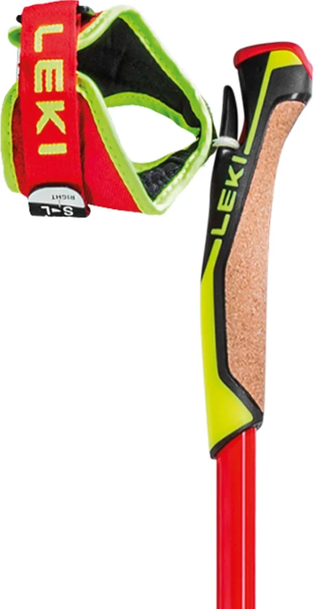 Leki HRC marathon, bright red-neonyellow-black sífutó felszerelés (bright red-neonyellow-black), 2. nézet