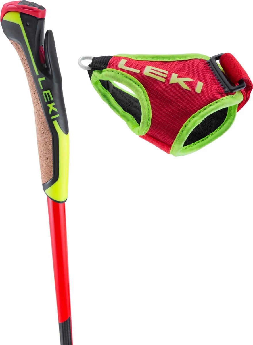 Leki HRC marathon, bright red-neonyellow-black sífutó felszerelés (bright red-neonyellow-black), 3. nézet