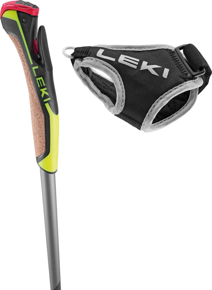 Leki PRC 850, llight anthracite-neonyellow-black sífutó felszerelés (llight anthracite-neonyellow-black), 2. nézet