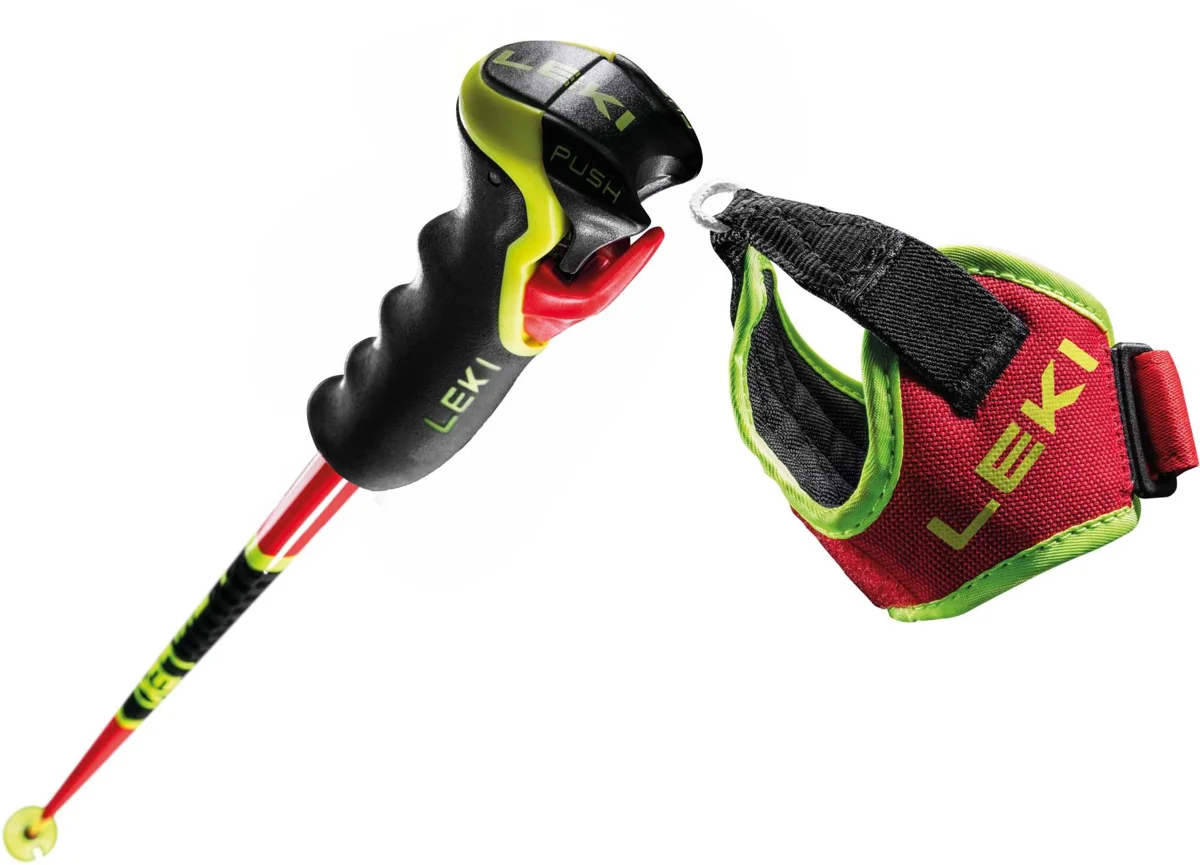 Leki Venom GS 3D, bright red-black-neonyellow síbot (bright red-black-neonyellow), 3. nézet