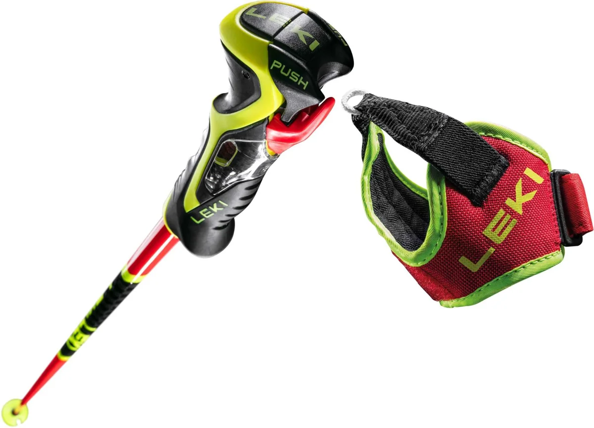 Leki Venom SL 3D, bright red-black-neonyellow síbot (bright red-black-neonyellow), 3. nézet