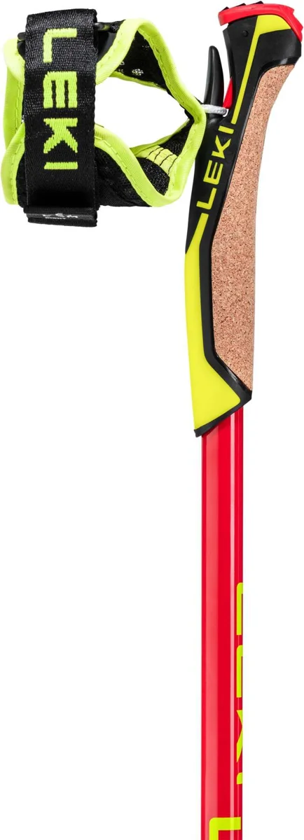 Leki Mezza Ultralite , naturalcarbon-bright red-neonyellow túrafelszerelés (naturalcarbon-bright red-neonyellow), 2. nézet