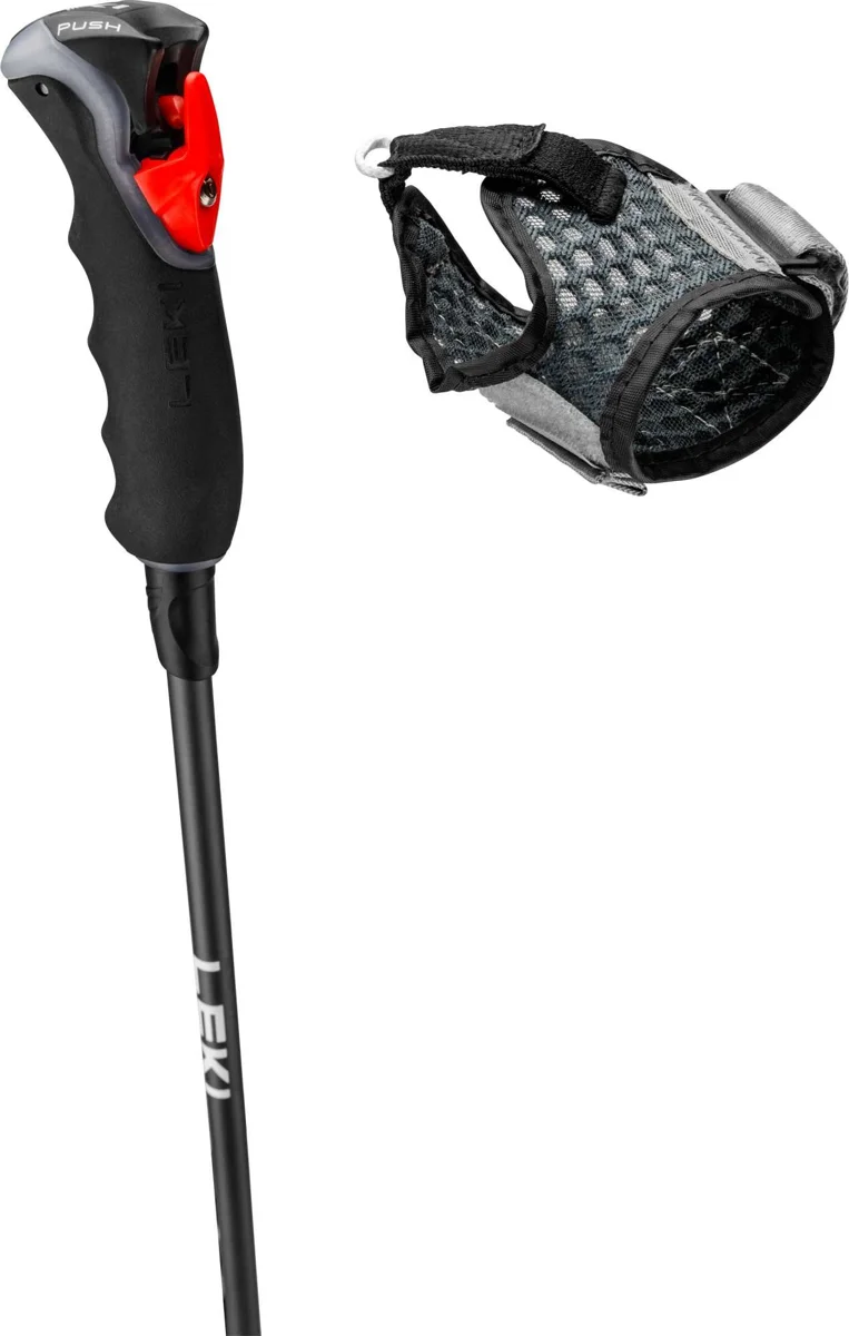 Leki Carbon 12 3D, black-dark anthracite-neonyellow síbot (black-dark anthracite-neonyellow), 3. nézet