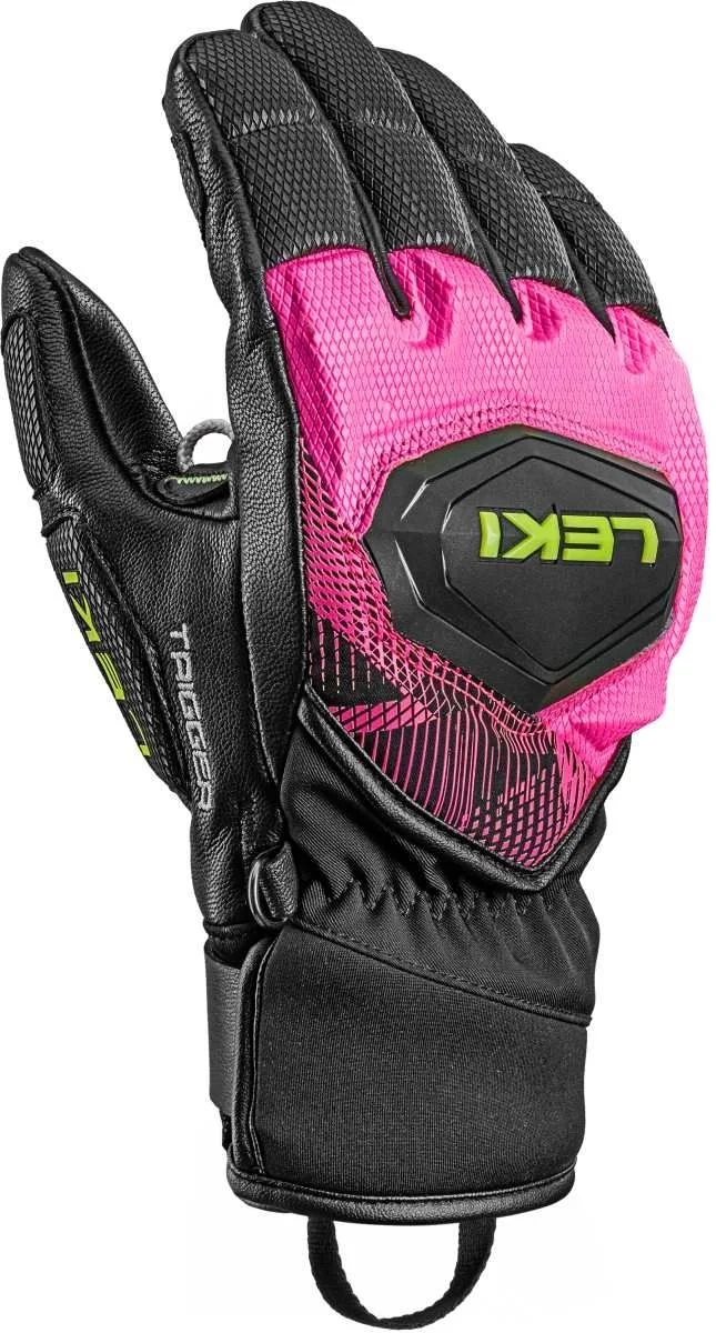 Leki WCR Pro TR Junior síruha (black-neonpink-neonyellow)