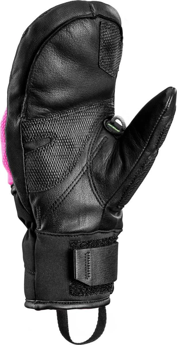 Leki WCR Pro TR Junior Mitt síruha (black-neonpink-neonyellow), 2. nézet