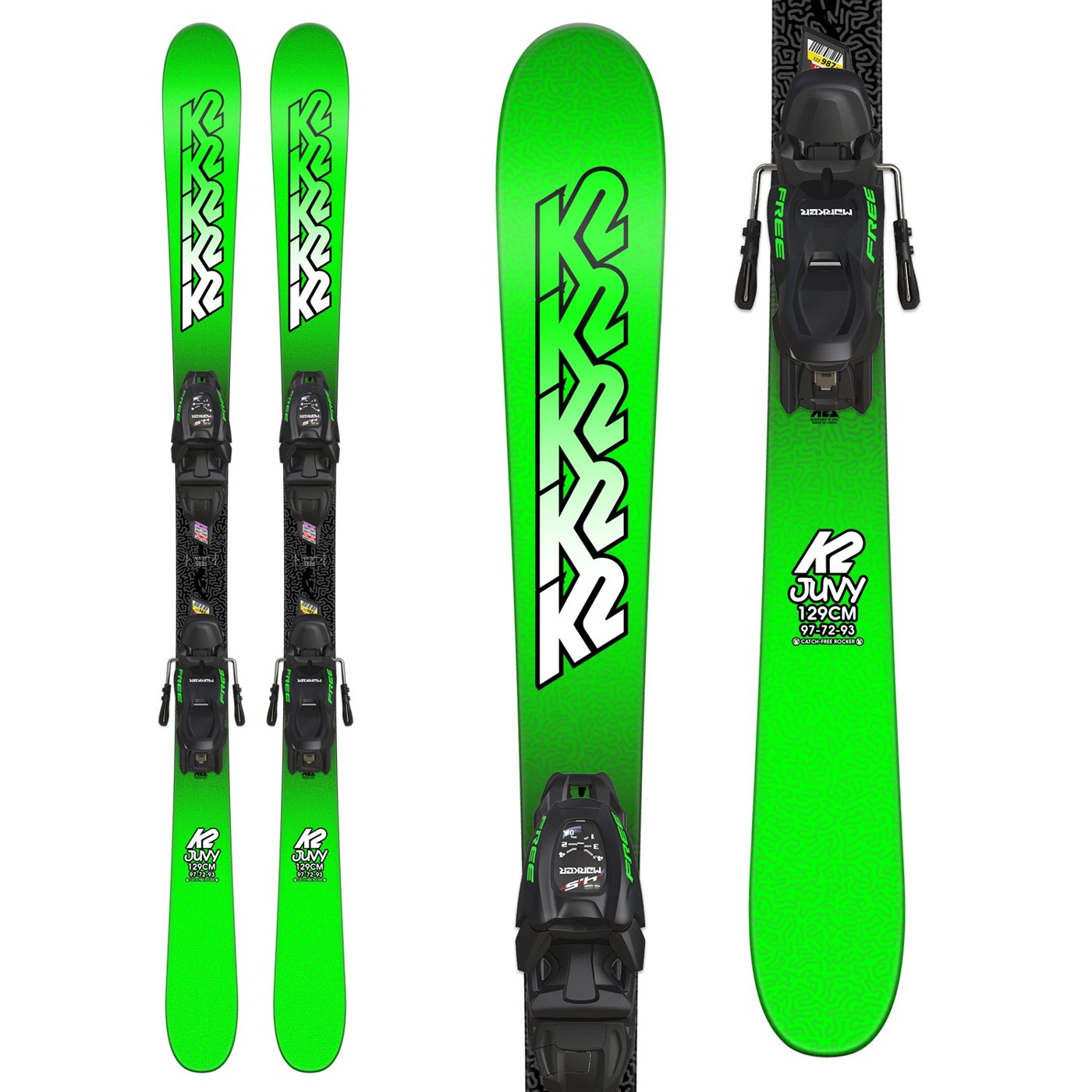 K2 Juvy síléc (Lime)