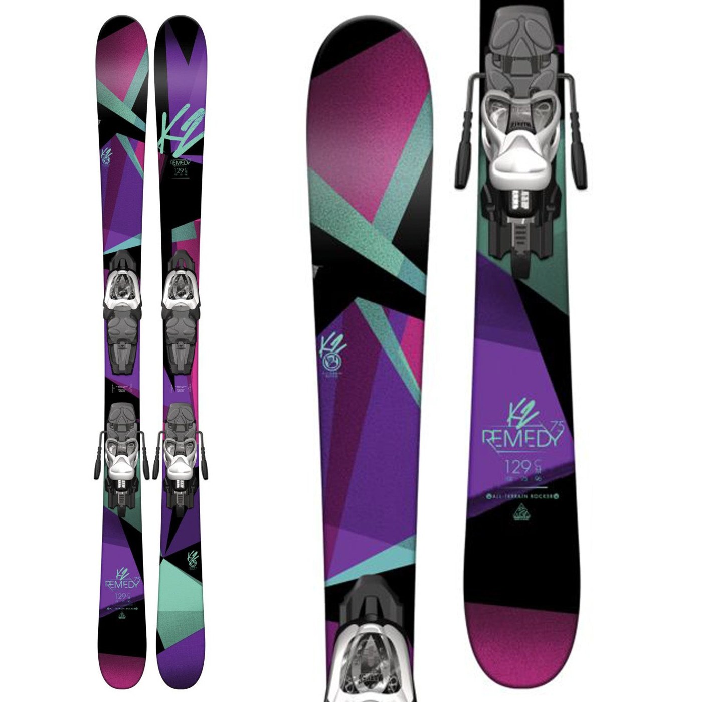 K2 Remedy Jr síléc (Black/Blue), 2. nézet