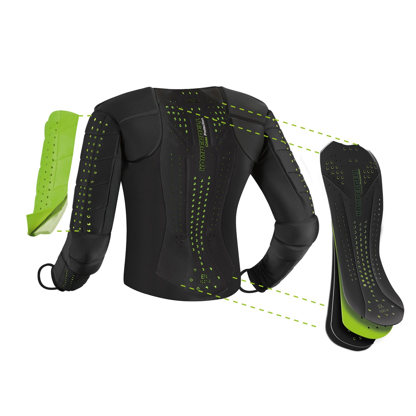 Komperdell Slalom Shirt Long Adult protektor, 2. nézet