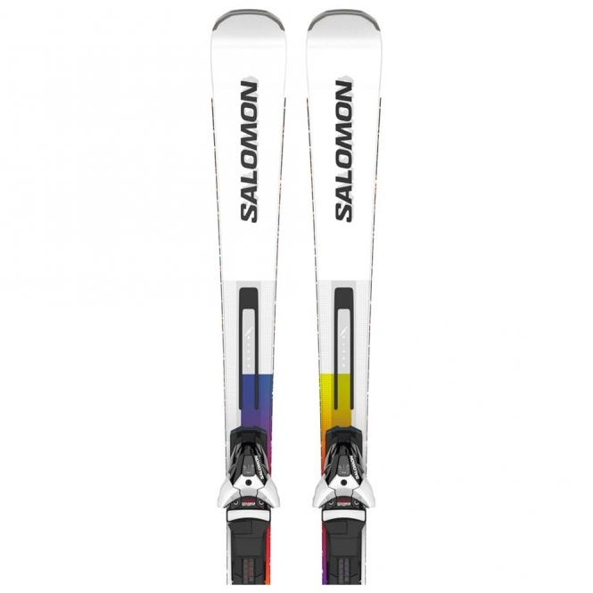 Salomon E Addikt Pro síléc (White/Black/Yellow), 1. nézet
