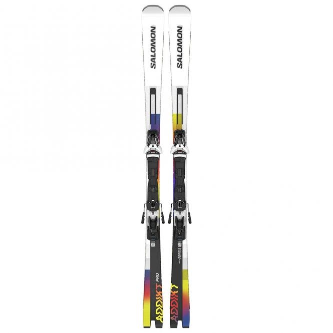 Salomon E Addikt Pro síléc (White/Black/Yellow), 2. nézet