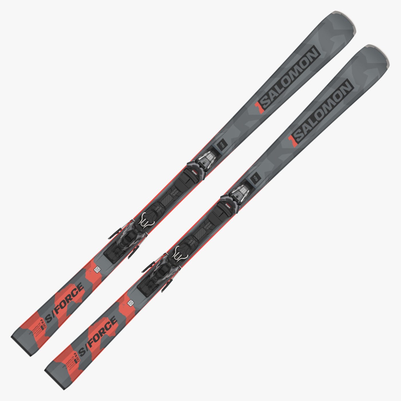 Salomon E S/Force FX 80 síléc (Castelrock/Black/Coral), 1. nézet