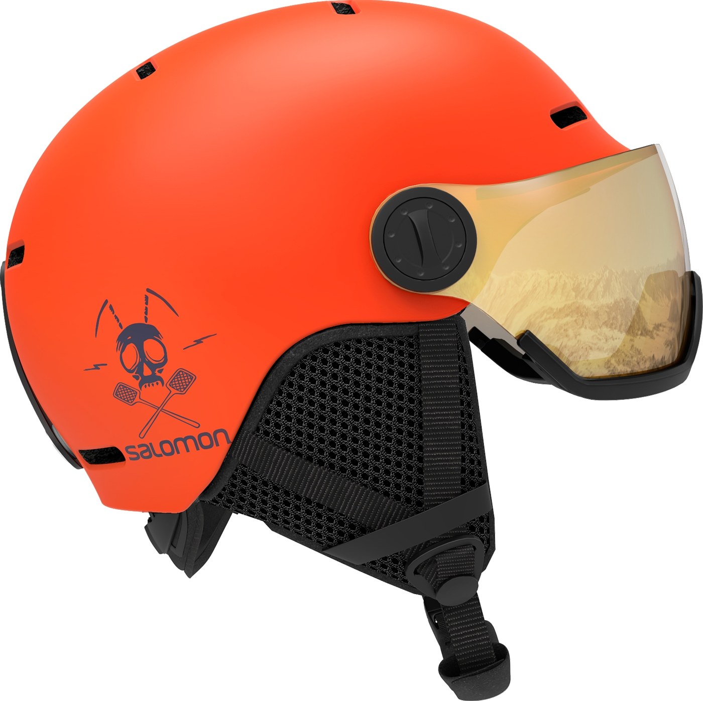 Salomon Grom Visor sísisak (Flame), 2. nézet