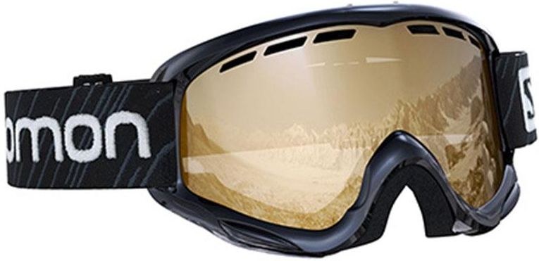 Salomon Juke síszemüveg (Black/Tonic Orange S2), 2. nézet