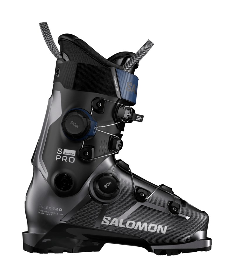 Salomon S/PRO Supra Dual BOA 120 GW sícipő (Belluga Metallic/Black), 1. nézet