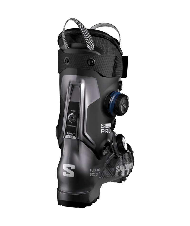 Salomon S/PRO Supra Dual BOA 120 GW sícipő (Belluga Metallic/Black), 3. nézet