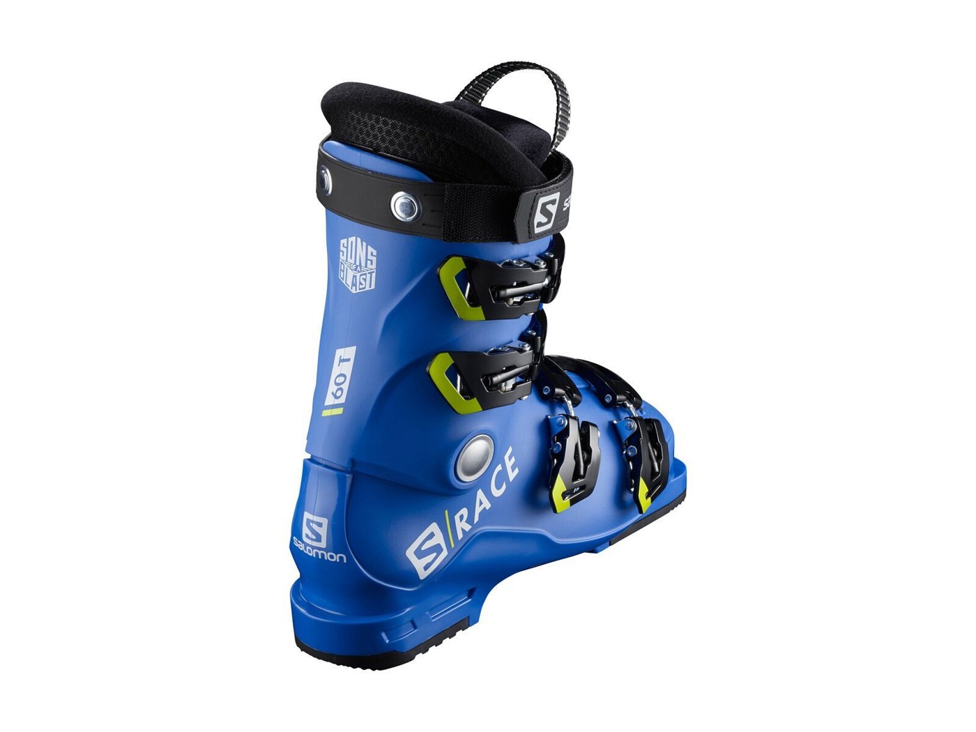 Salomon S/Race 60T Last Kids sícipő (Race Blue/Acid Green), 2. nézet