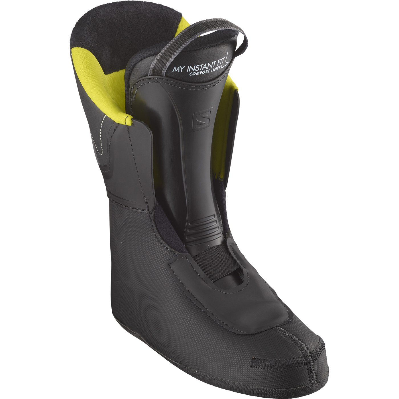 Salomon Select 80 Wide sícipő (Black/Acid Green), 3. nézet
