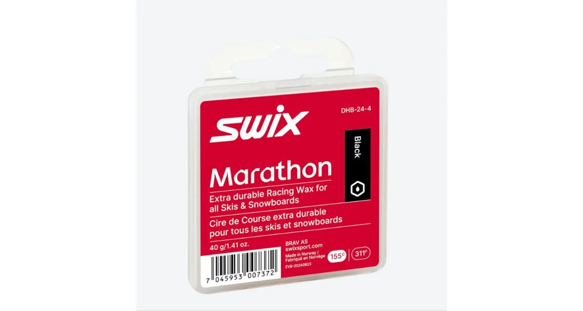 Swix Glide wax Marathon Black 40g