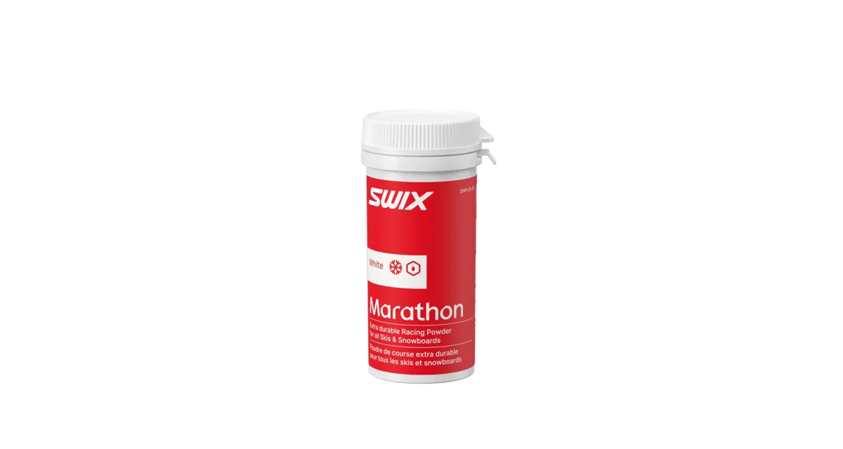 Swix Glide wax Marathon Powder White 25g