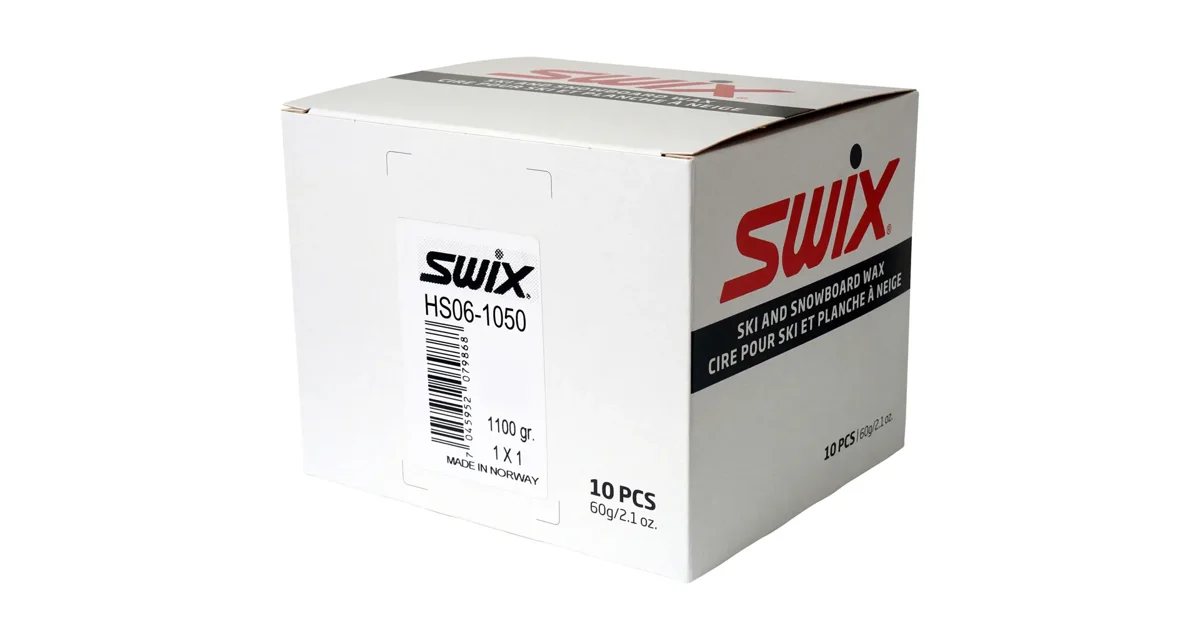 Swix Glide wax HS6 Blocks for Wax Machine, 1050g