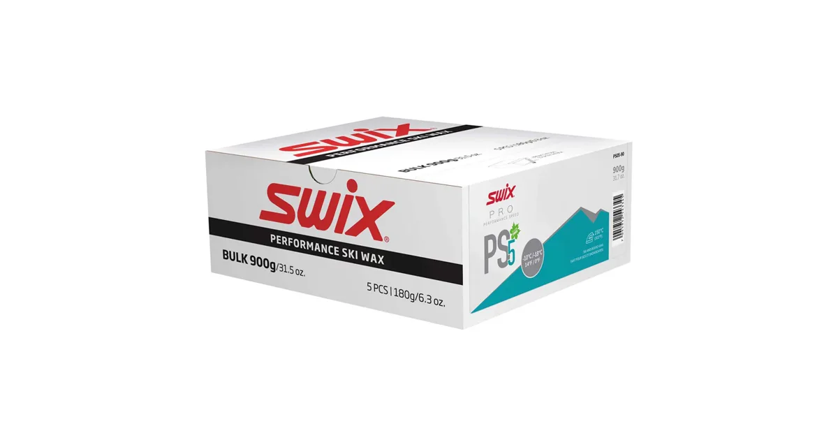 Swix Glide wax PS5 Turquoise -10°C/-18°C, 900g