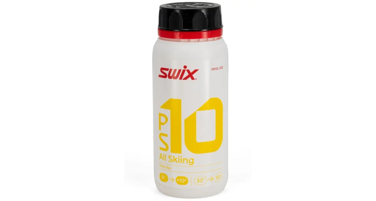 Swix Glide wax PS10 Liquid Yellow 250ml