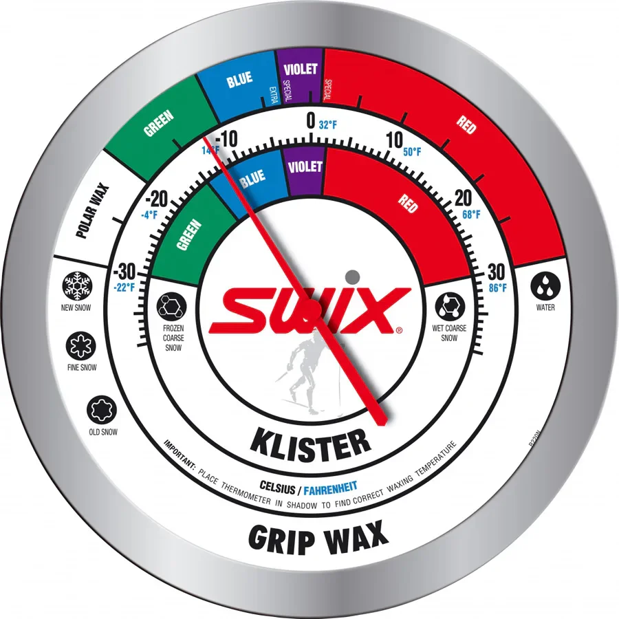 Swix Thermometer R220 Wall Thermometer, Round