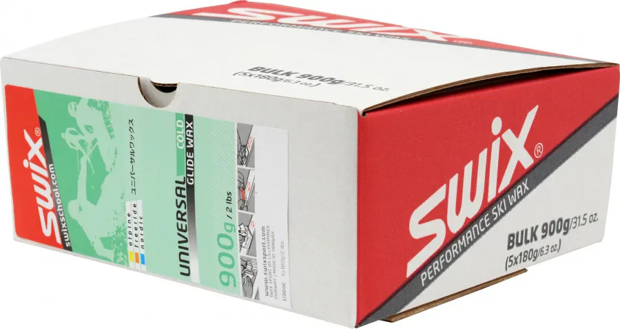 Swix Glide wax U900C Uni Wax 900g Cold (5x180g)