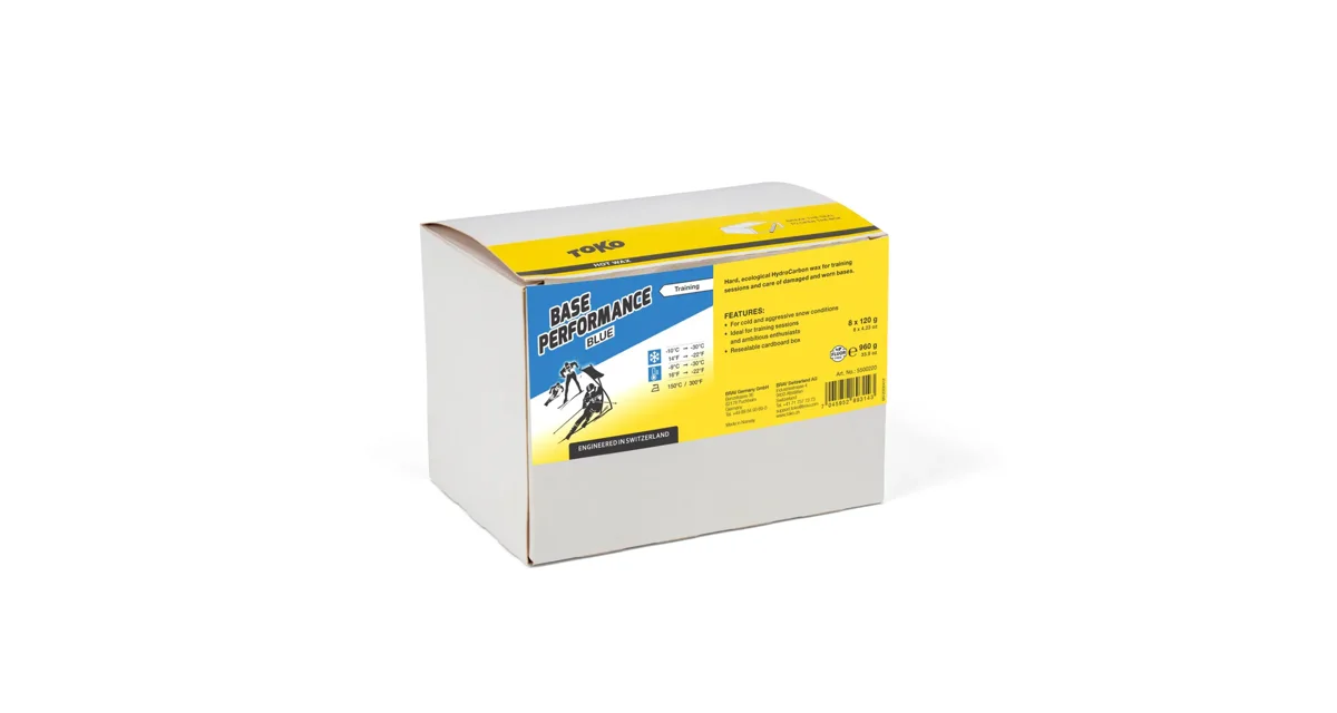 Toko Glide wax Base Performance Blue 960g, 3. nézet