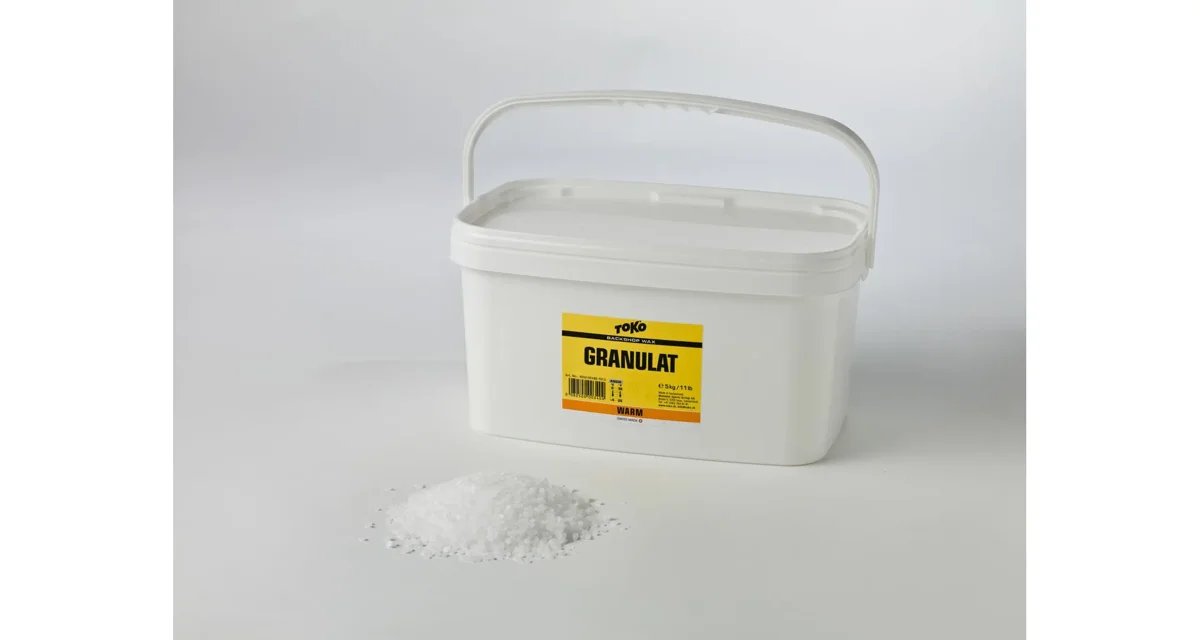 Toko Glide wax Backshop Granulat Warm, 5 kg