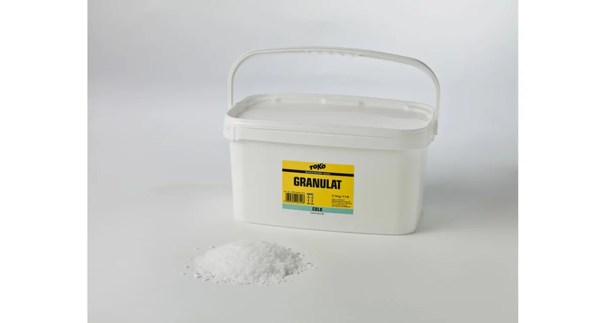 Toko Glide wax Backshop Granulat Cold, 5 kg