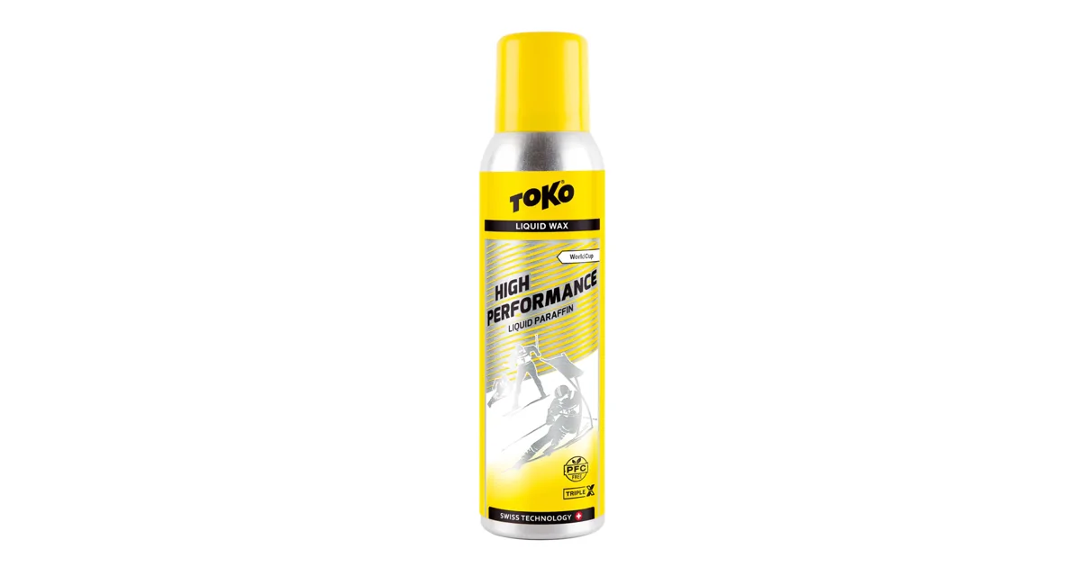 Toko Glide wax High Performance Liquid Paraffin yellow 125ml