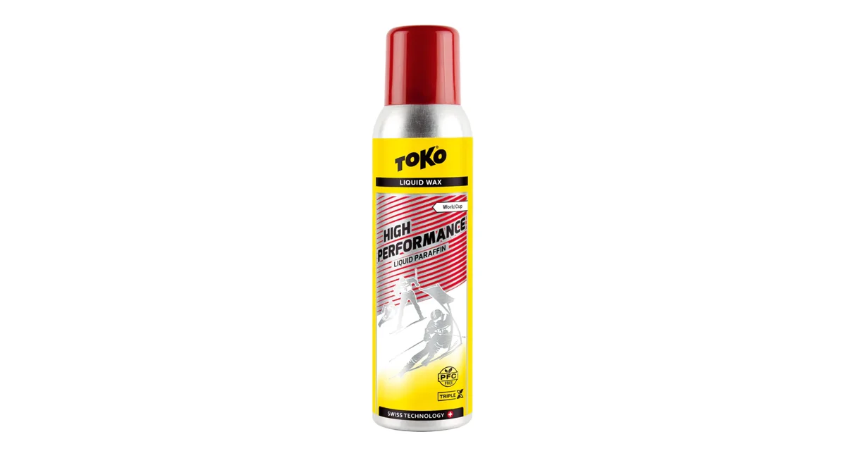 Toko Glide wax High Performance Liquid Paraffin red 125ml