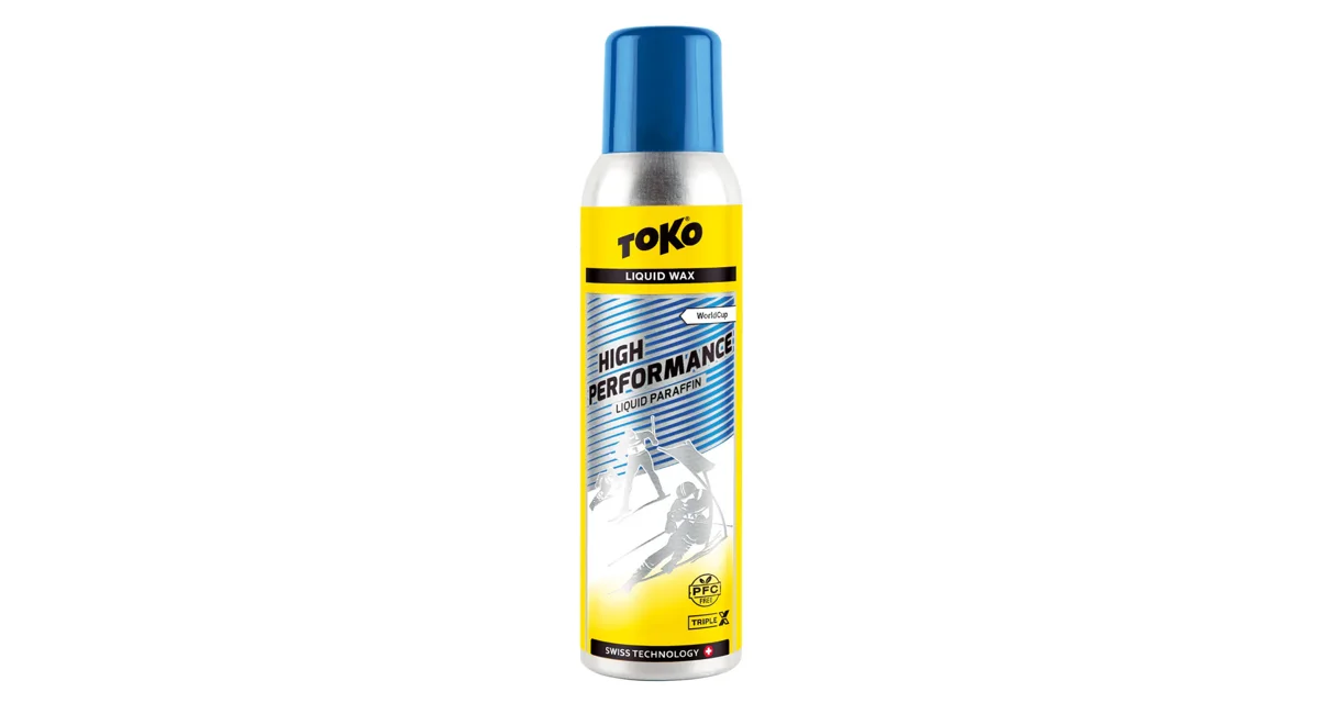 Toko Glide wax High Performance Liquid Paraffin blue 125ml
