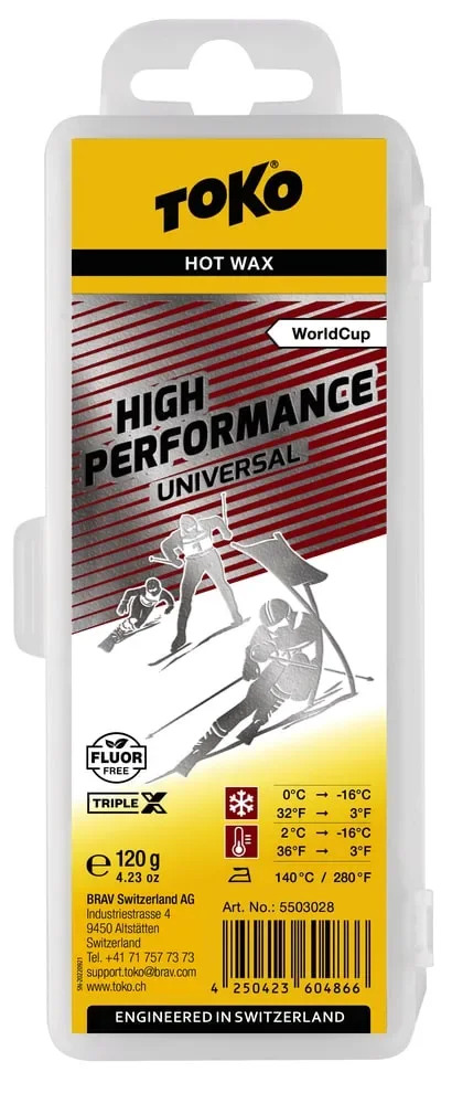 Toko Glide wax High Performance Universal 120g